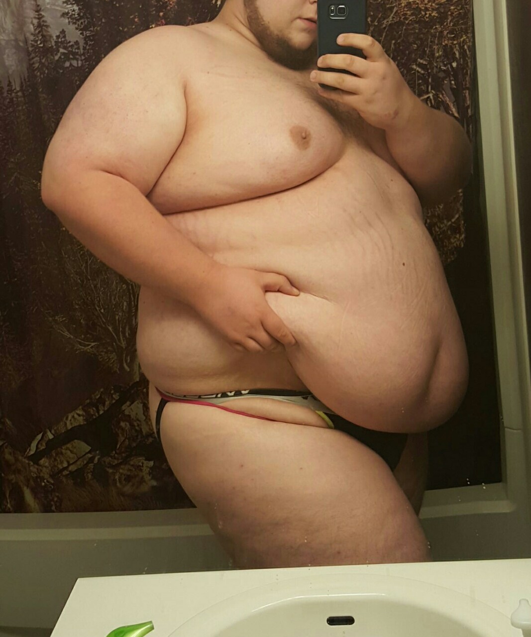 thewhaledude:  Took some pics in my jock strap the other day    This will be my man&rsquo;s