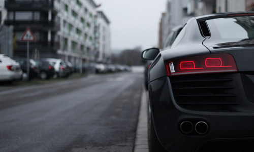 automotivated:  Red Ray of Hope. by fabianbaege on Flickr. 