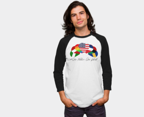 sexualdemon:  Lets stand together and help support the families of he fallen and the LGBT Centers of Orlando. To Purchase a (One Nation = One World T-shirt) Click HereJune 06/11/2016 is a day we will never forget. Peace, love, harmony and dignity is what