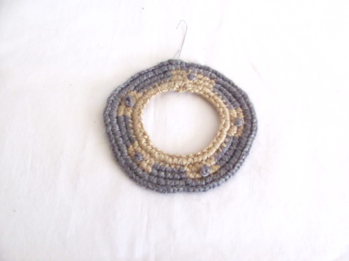 Crochet - Xena’s Chakram Ornament Not gonna lie. I made one for me, too.