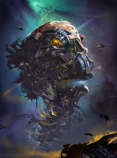 xombiedirge:  Guardians of the Galaxy: Location Concept Art by Kev Jenkins