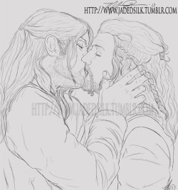 Jadedsilk:  Sketch Request For: Http://Www.eowynsmusings.tumblr.com/She Wanted A