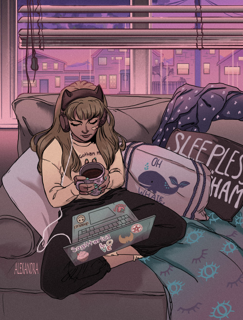 Stephanie Brown: In the Quiet Moments  While the others may spend their free time coding, working ou