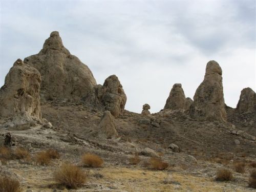 mypubliclands:#mypubliclandsroadtrip watches the sun set at the Trona Pinnacles, one of the most unu