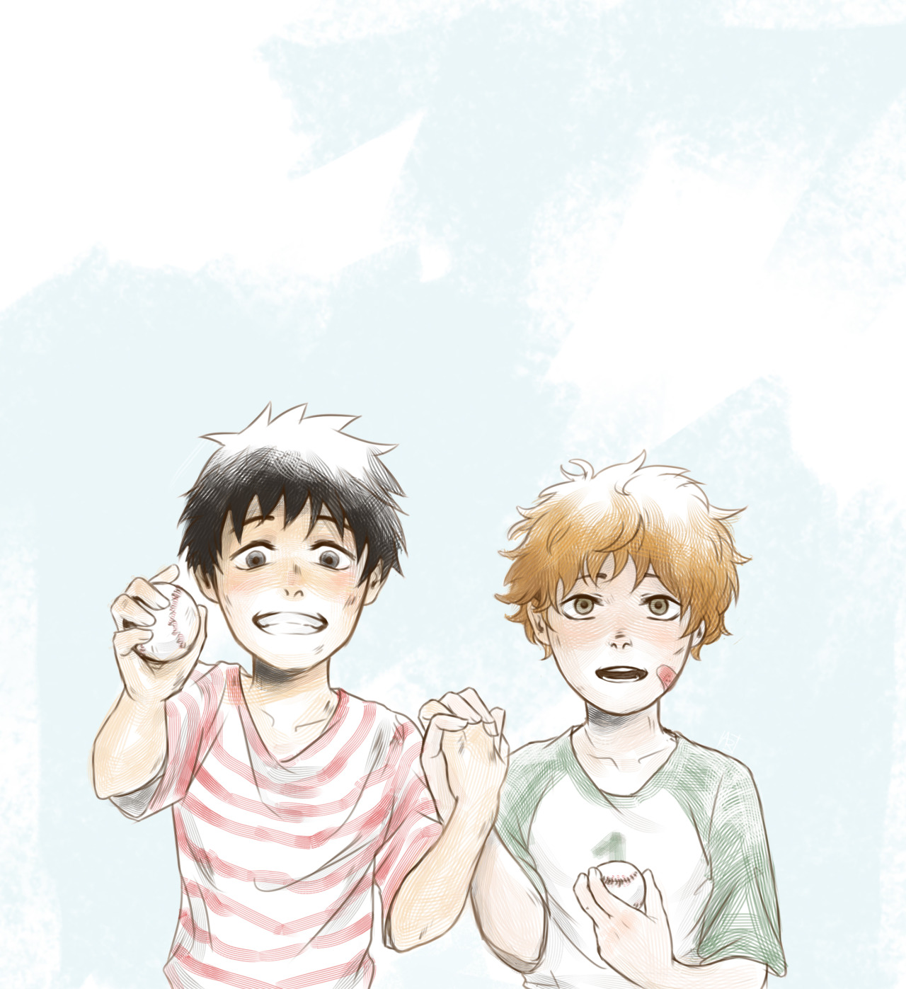 alicerush:    Recently I watched Ookiku Furikabutte and needless to say I loved it