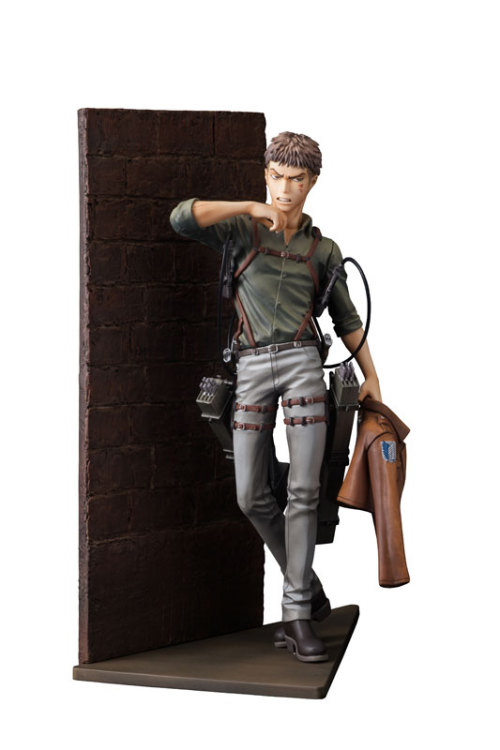 snkmerchandise: News: Union Creative mensHdge Jean Kirschtein Technical Statues (No. 31 Survey Corps Version & No. 31+ Shingeki Version) Original Release Date: July 2017Retail Prices: 18,144 Yen each Union Creative has released final images of