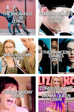 youareinllove:  Teenage movies through the years.