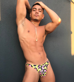 Princeflackoo:  It Comes In A Thong Too! For The Wild Ones Like Me ! 🐆 Check Them