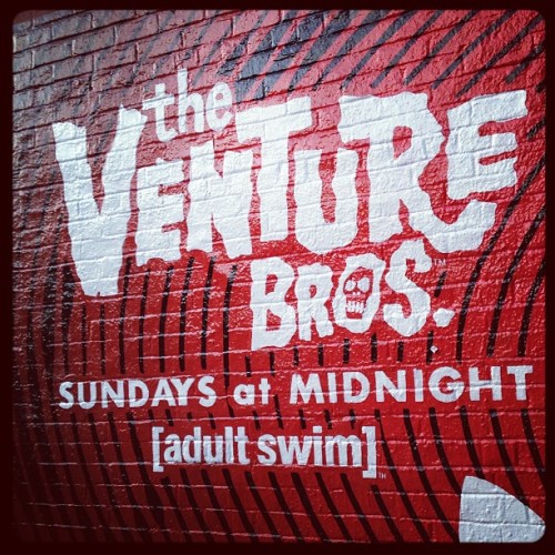 Venture Brothers June 2nd Adult Swim. #goteamventure #brooklyn #bk #nyc #Williamsburg