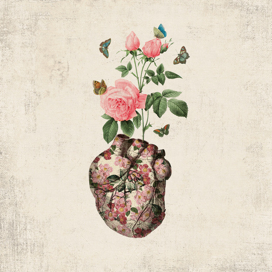 bestof-society6:  ART PRINTS BY PAULA BELLE FLORES    Love   Love   Love Tree 