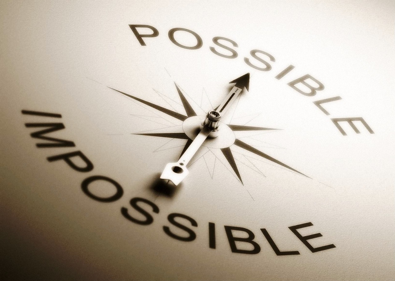 Tout est possible ! Il suffit de se le dire ! 🙂