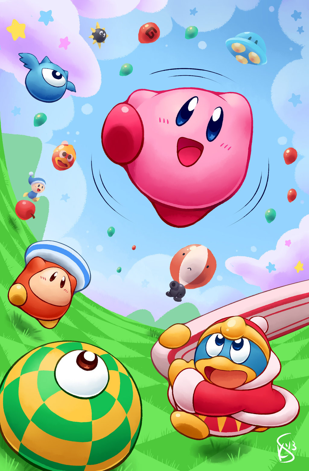 thecyberwolf:  Kirby by Kyle Smith (Torkirby) Deviant Art - Tumblr 