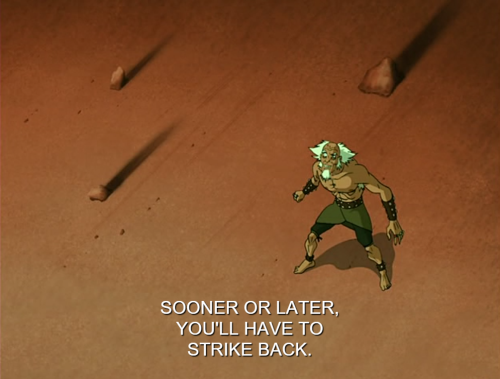 avatarsymbolism: Ladies and gentlemen: the first time Aang uses an offensive firebending strike. mov