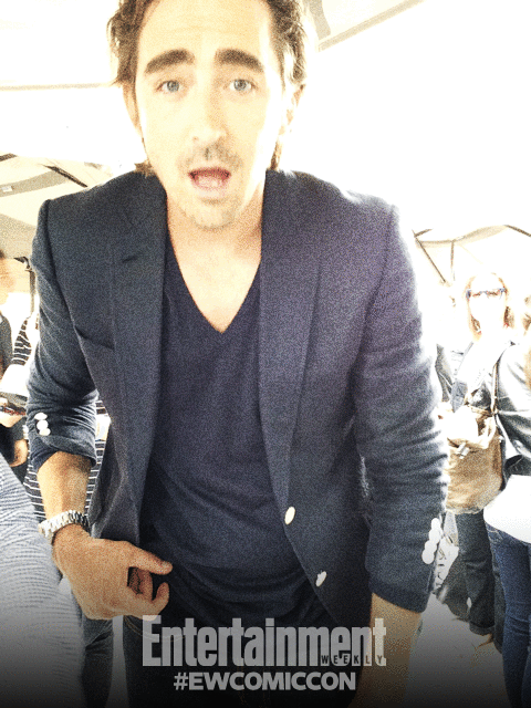 the-hobbit:  Lee, Cate, Orlando, & Peter @ SDCC 2014 (7/26/2014) 
