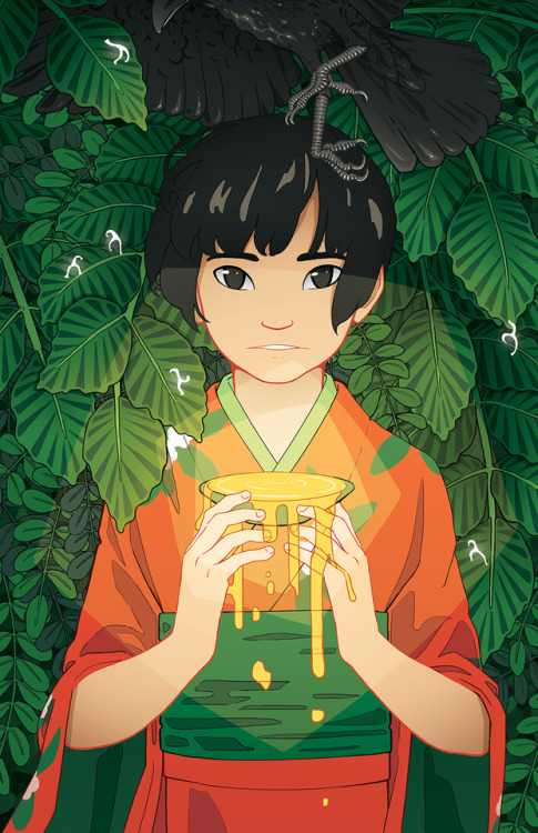 my full piece for @mushishifanzine