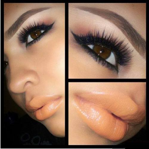 Would you wear this chic makeup? 