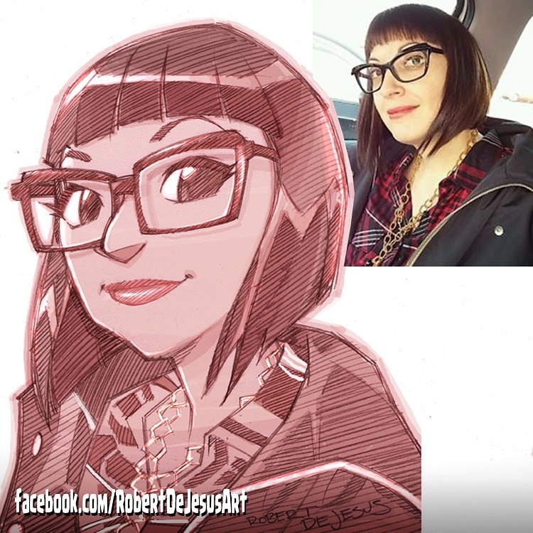 robertdejesus:  Luisa sketch.