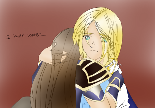 Varian and Arthas, when they first met in childhood after the fall of Stormwind (Rise of the Lich Ki