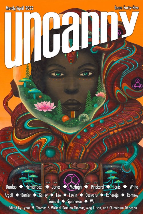 Space Unicorns! Here&rsquo;s a brand new @UncannyMagazine for the beginning of Spring! Uncanny M