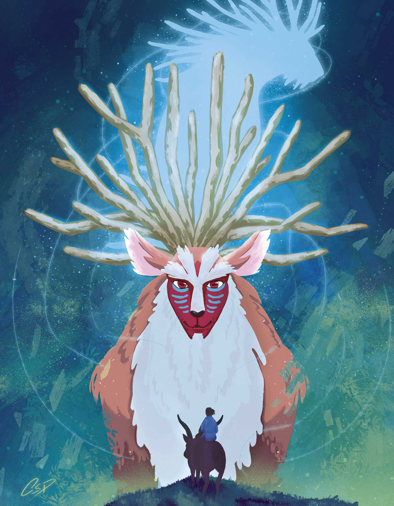 Mononoke Fanart TumblrViewer mononoke-forest-spirit-shishigami