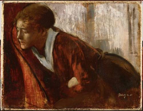 Melancolía por Degas, década de 1860