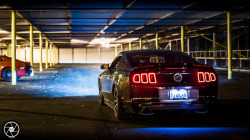 ford-mustang-generation:  The mustang found the camaro, now time to eat!! by Brian Taveras / brian_ny on Flickr.