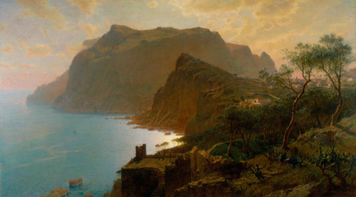 The Sea from Capri, William Stanley Haseltine, 1875