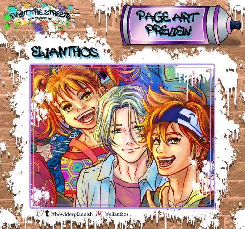 sk8graffitizine:Page Art PreviewReki, Langa and Koyomi look just too adorable in @bowldeepfannish’