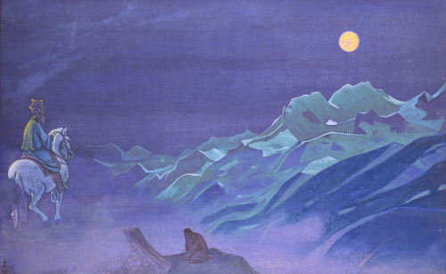 Oirot, Messenger of the White Burkhant, Nicholas Roerich, 1925