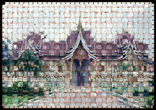 escapekit: Photographs Made from Woven Film Strips  Korean artist Seung Hoon Park creates beaut