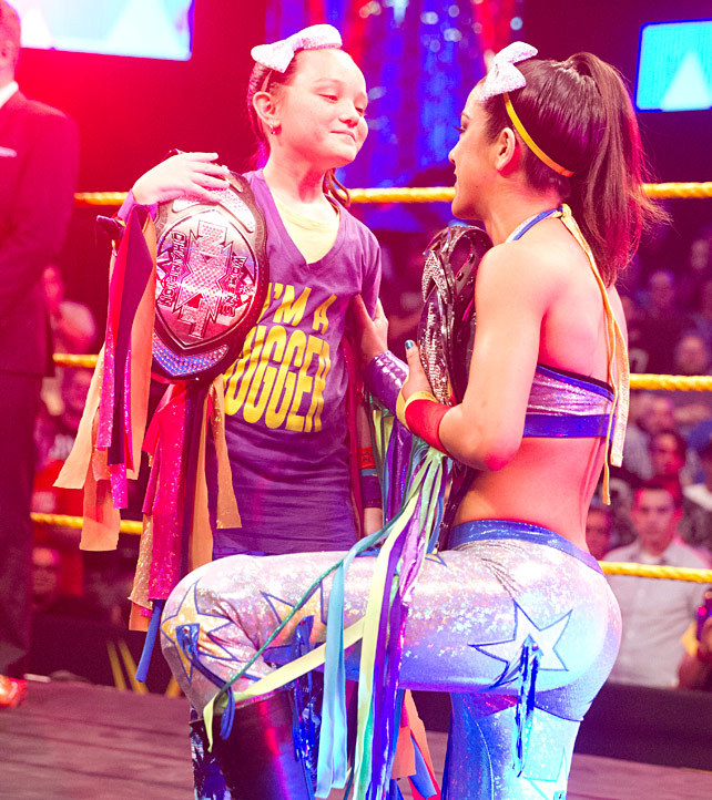 nxtdivasource:  Bayley surprises her biggest fan 