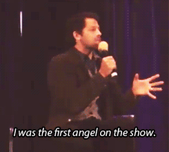 Supernaturalapocalypse:  Misha Explains Why Castiel Is Socially Awkward (X)  Q: We’ve