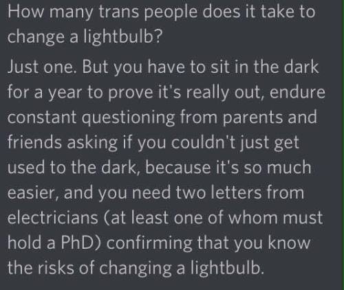 transgirljae: lightsflickerinthepitchblack: Painful. In ukraine you can’t change it if you are