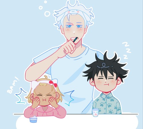 Satosugu Family Mornings!!