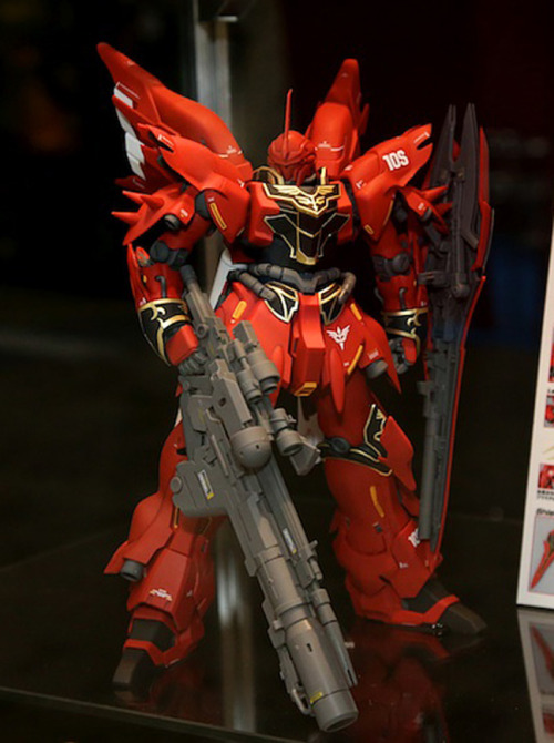 mechaddiction:  GUNDAM GUY: MG 1/100 Sinanju [OVA Ver.] - On Display @ Tokyo International Anime Fair 2013 #mecha – https://www.pinterest.com/pin/343751384042869939/