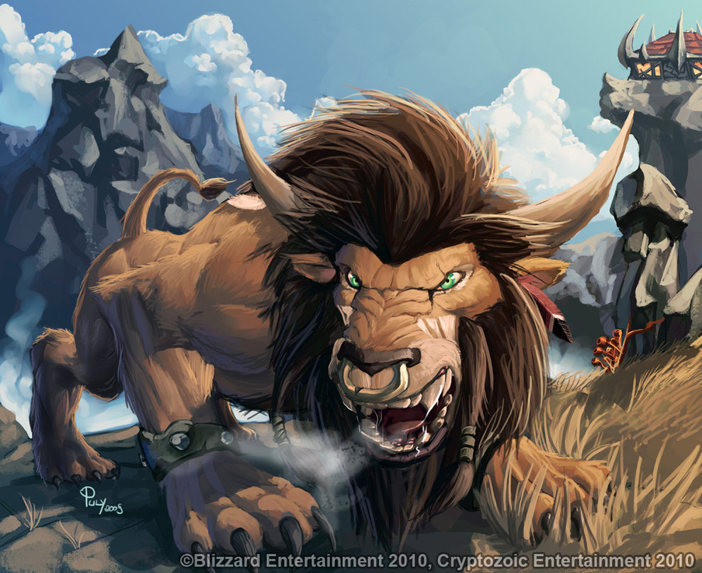 farstrider-retreat:  Tauren Druid by Pulyx (Paulo Henrique S.B.)