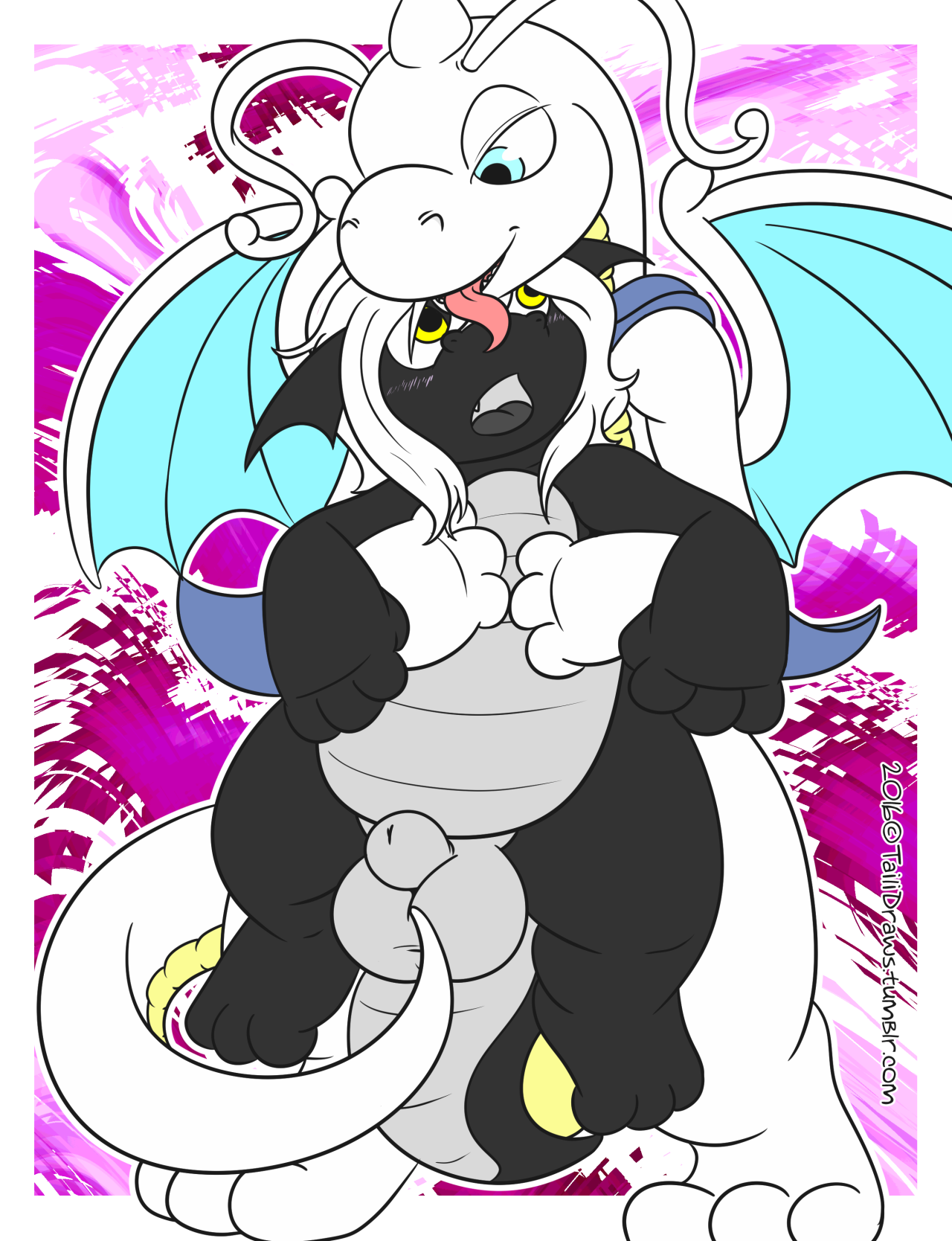 tailidraws:#TailiDraws - Commission for azil31Dohoho~ ;3