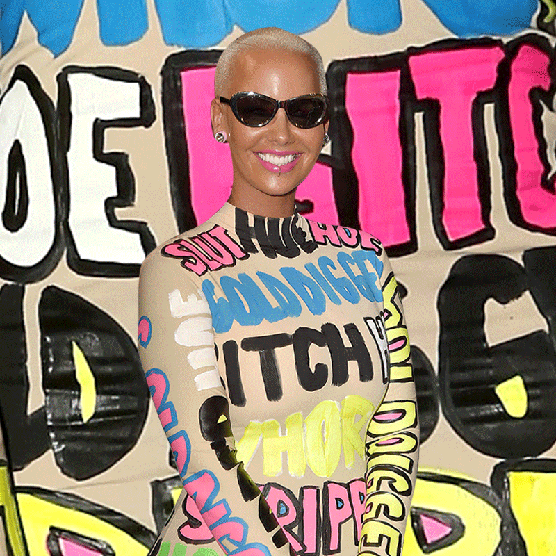 the-bitch-goddess-success:   mtv:  imagine being amber rose, and the amount of hate
