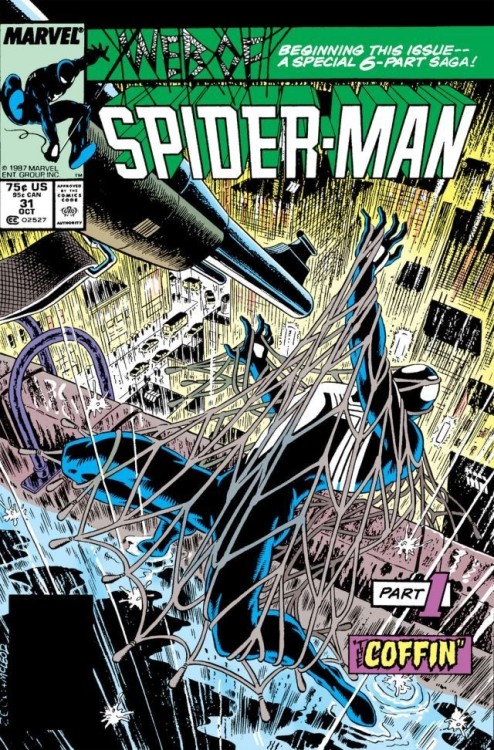 marvel1980s - 1987 - Spider-Man - Kraven’s Last HuntCover by Mike...