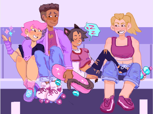 p3achyk33n:Are you really a friend group if you haven’t hung out in a parking lot?