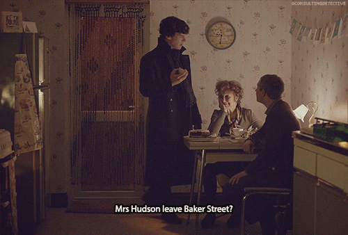 aconsultingdetective:∞ Scenes of SherlockShe’s got to take some time away from Baker Street. She can