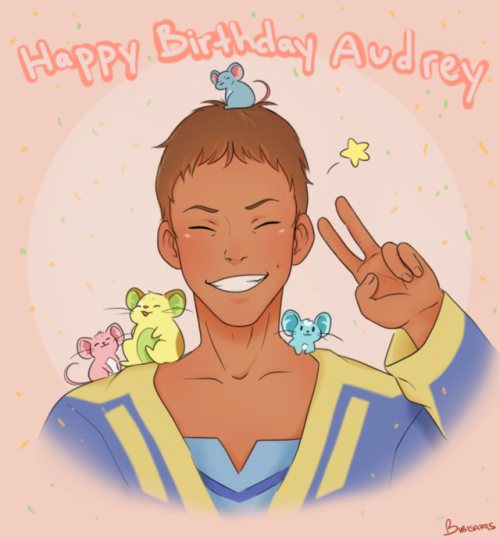 A special commision for my sister’s friend! Happy Birthday Audrey!!!