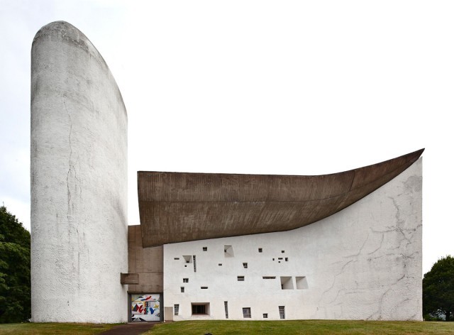 Notre Dame du Haut, Ronchamp, Le Cobusier