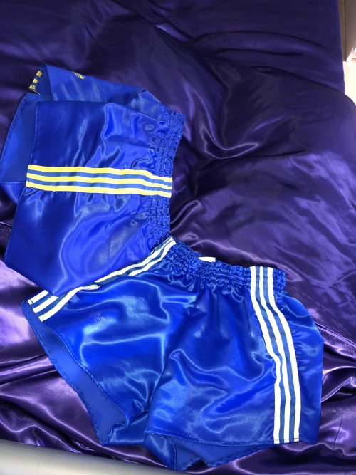 My ventex shorts on my satin sheets!