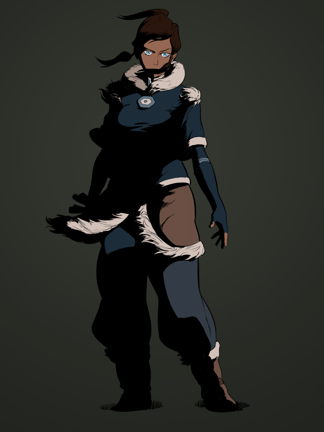 cbheck:  Korra, obviously. This is my favorite of the prize drawings. I tried a different,