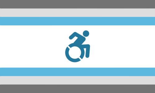 distinct-disability-flags: Disabled Queer Flags - Part 2Genderfluid, Bigender, Demiboy, Agender, &am