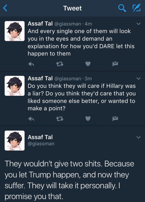 lysander-au-lune: Vote for Hillary fucking Clinton