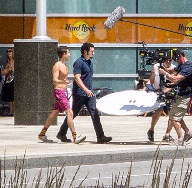 Dear Mr. Malek on Tumblr: Rami Malek filming his nude scene in Need for  Speed