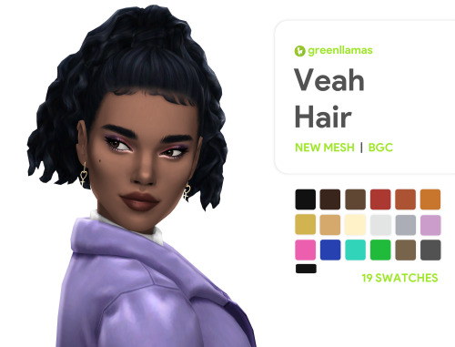 Veah Hair - greenllamasInspired by the mc of that messy ballet show on netflix.Download details:18 E