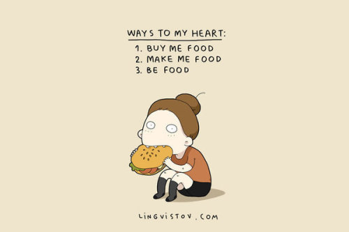 huffingtonpost:  10 Illustrations That’ll Speak Straight To Your Food-Loving Heart(Source: Landysh)